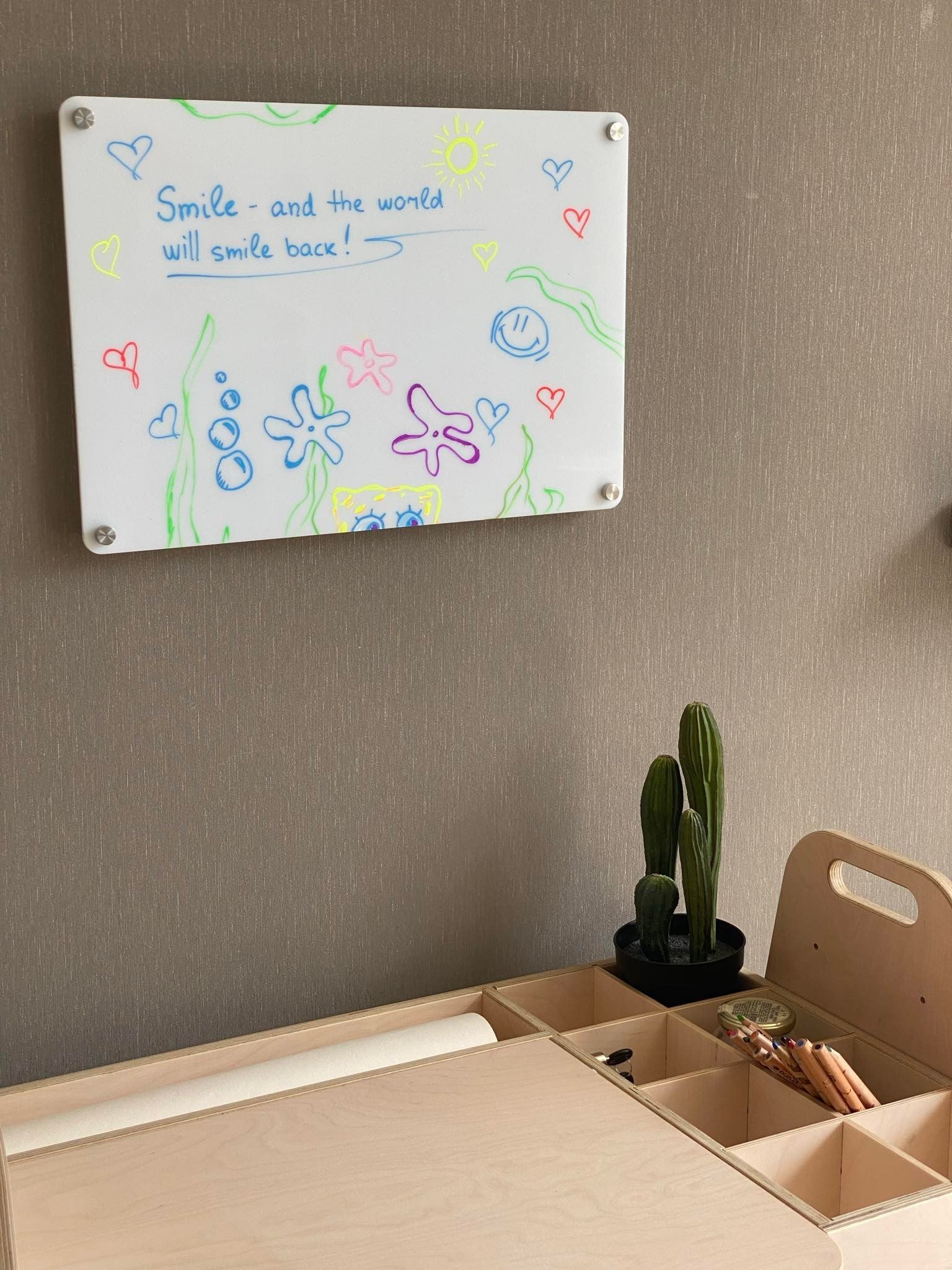 LUULA Acrylic Board - Preschool, Toddler Planner