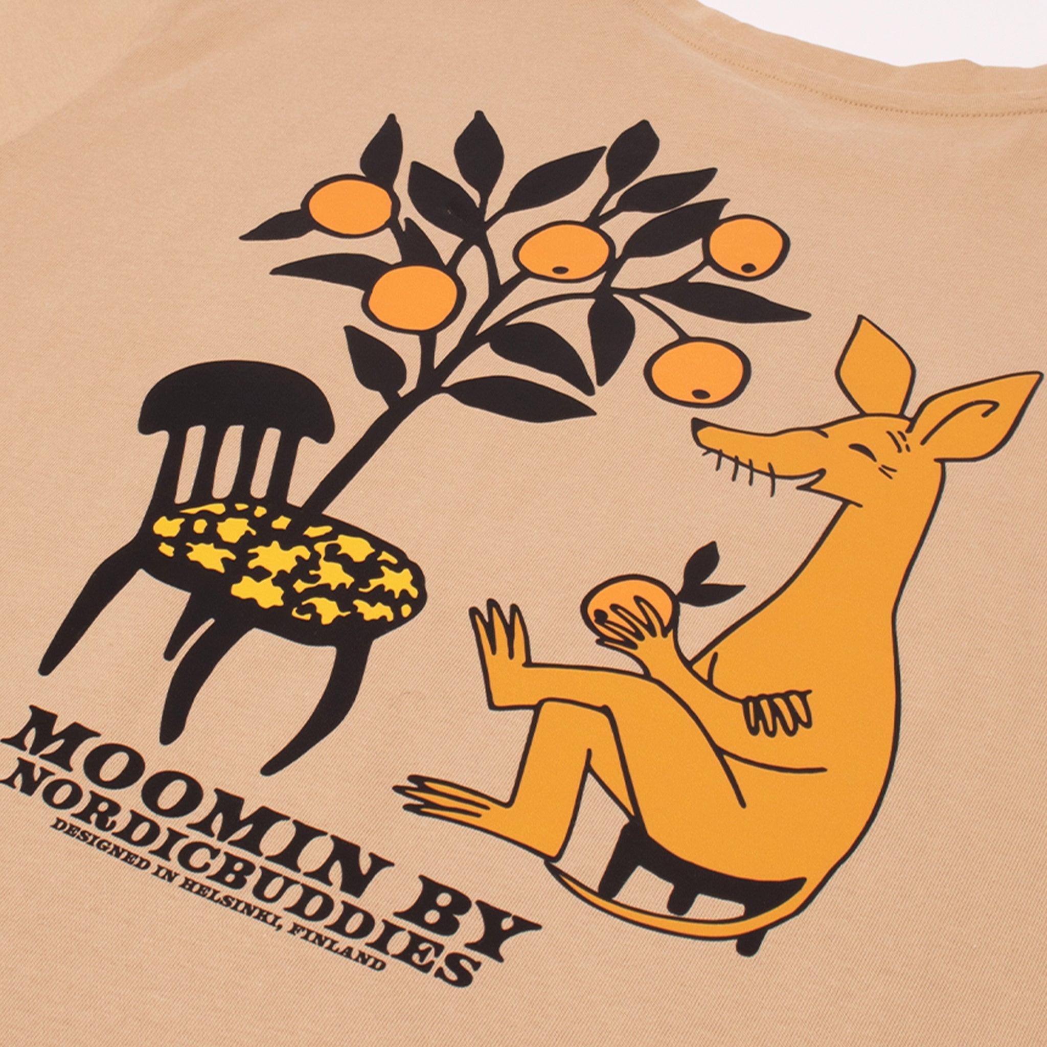 Organic Cotton Premium T-Shirt Sniff - Beige